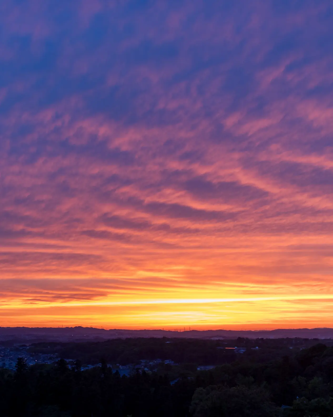 Wakakusayama Sunset